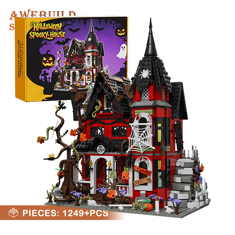 Lego Set Creator - 1249 Buah Batu Bata Rumah Hantu