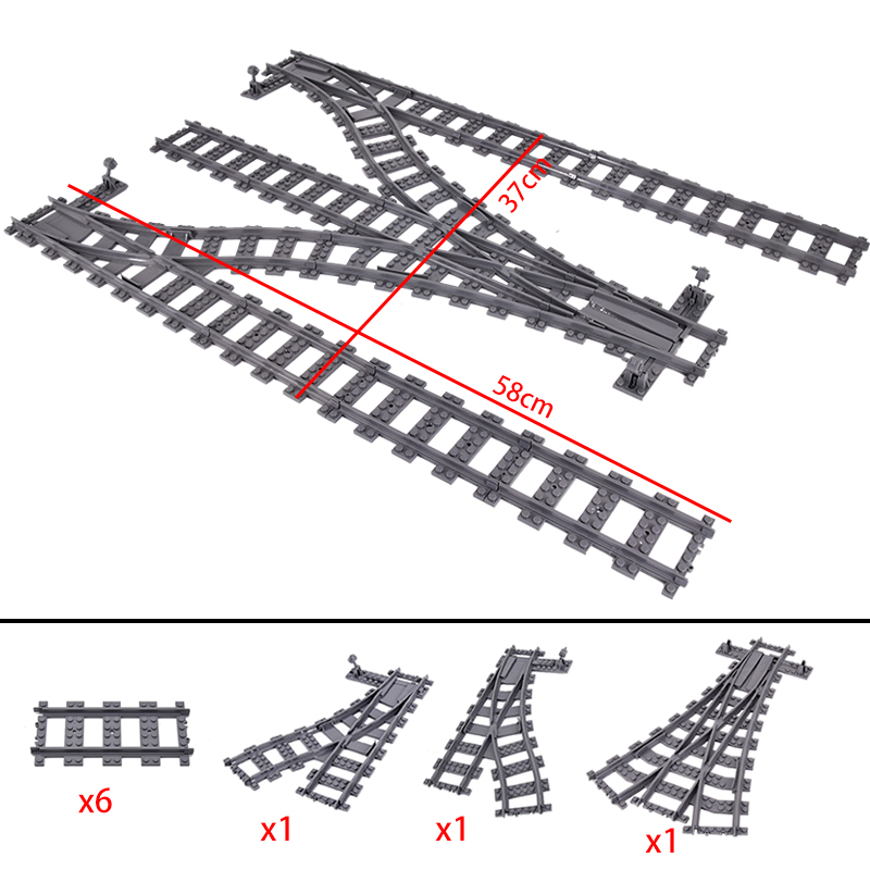 Lego Set Creator - Set Rel Kereta Kota MOC, Titik