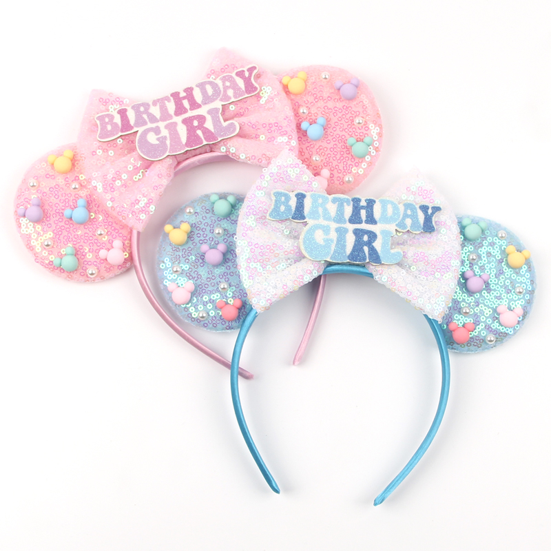 Ribbon Bow Gift - Ikat Kepala Telinga Minnie Mouse Selamat