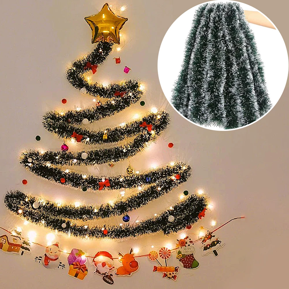 Tinsel Garland Decoration - 1/3/5PCS 2M Pita Garland Tinsel Motif