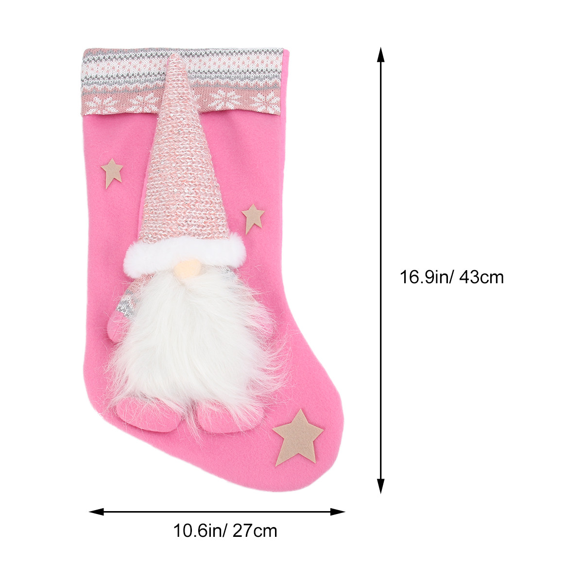1Pcs Kantong Gantung Natal Tan - Christmas Stocking Hanging ulasan dan harga