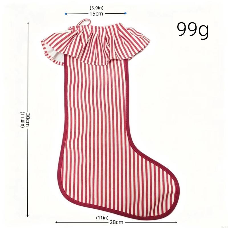 Stoking Lingkaran Gantung Ruff - Christmas Stocking Hanging ulasan dan harga