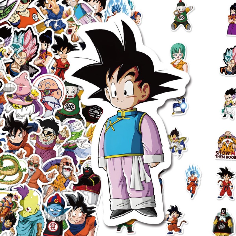 60 Buah Stiker Anime Dragon Ba - Ornament Ball Set ulasan dan harga