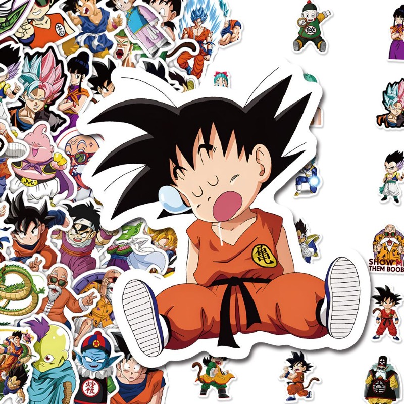 60 Buah Stiker Anime Dragon Ba - Ornament Ball Set ulasan dan harga