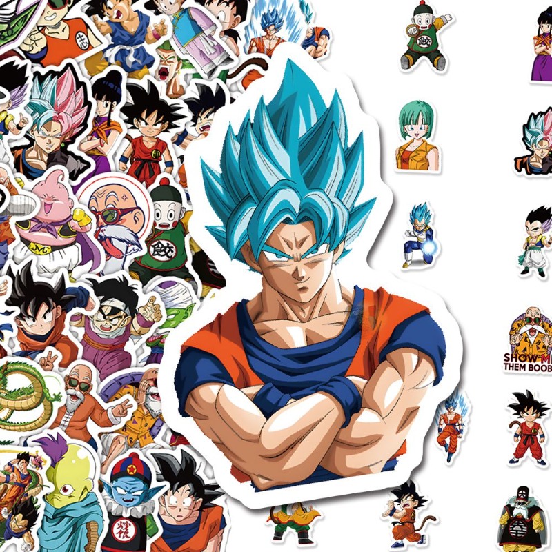 60 Buah Stiker Anime Dragon Ba - Ornament Ball Set ulasan dan harga