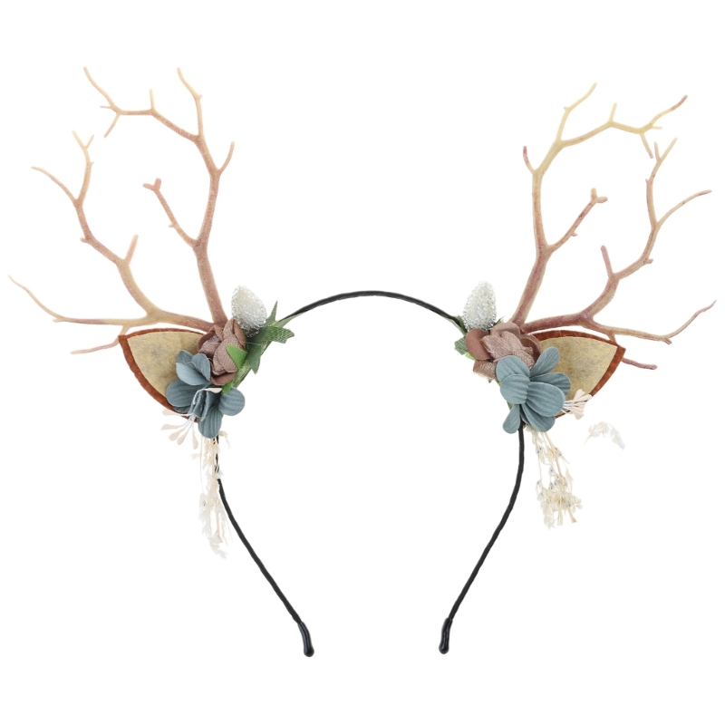 Cabang Tanduk Rusa Bentuk Ramb - Reindeer Antlers Headband ulasan dan harga