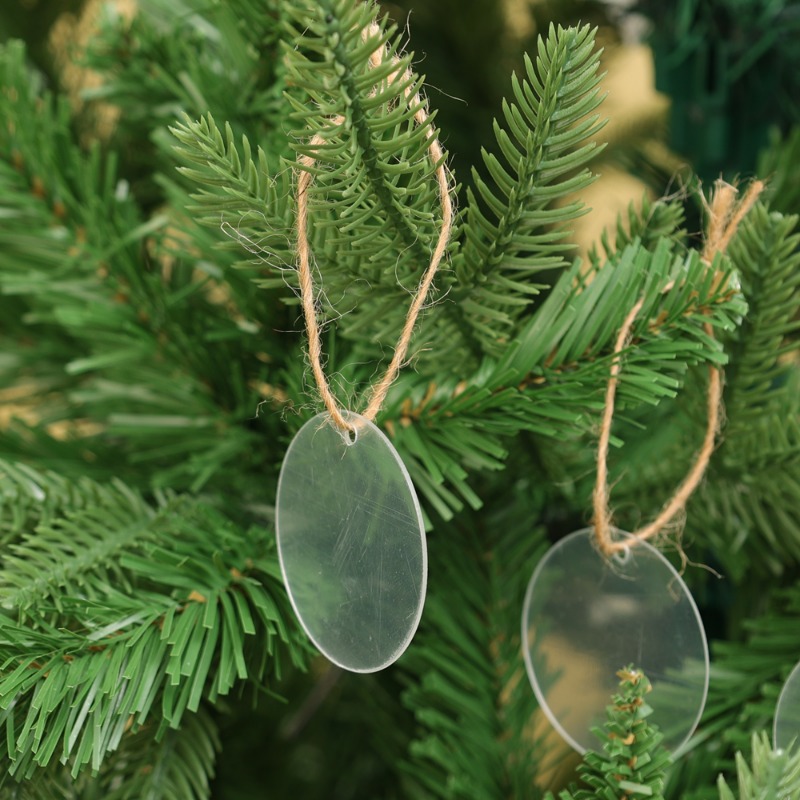5/100x Bola Akrilik Bulat Tran - Christmas Stocking Hanging ulasan dan harga