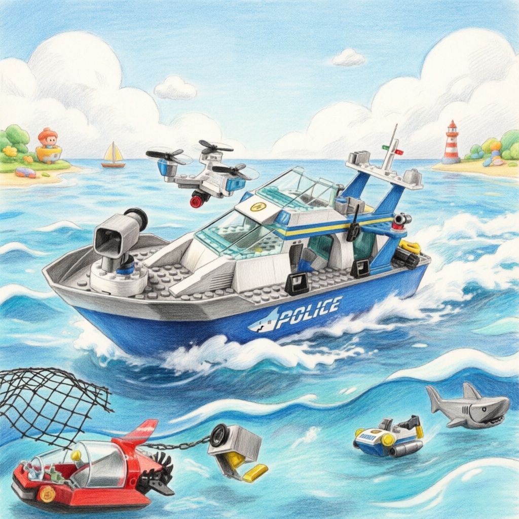 Blok Bangunan Seri Kota: Kapal - Lego Set Creator ulasan dan harga