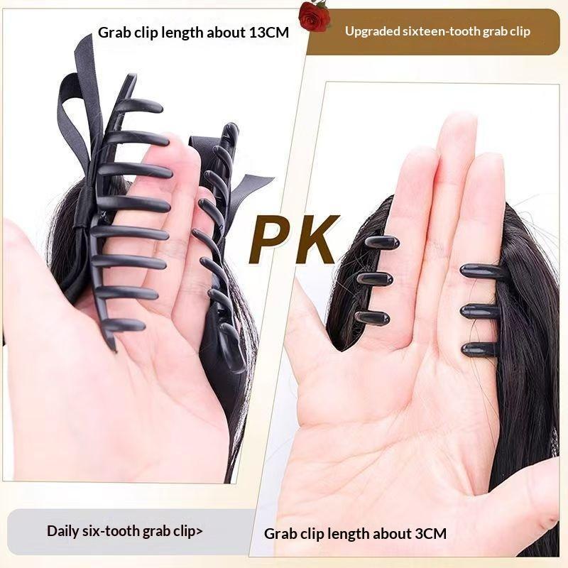 Wig Kuncir Kuda 14 inci dengan - Ribbon Bow Gift ulasan dan harga
