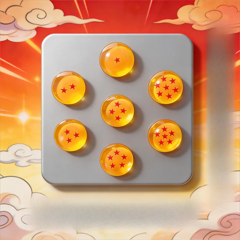 7 Buah Set Magnet Bola Kristal - Ornament Ball Set ulasan dan harga