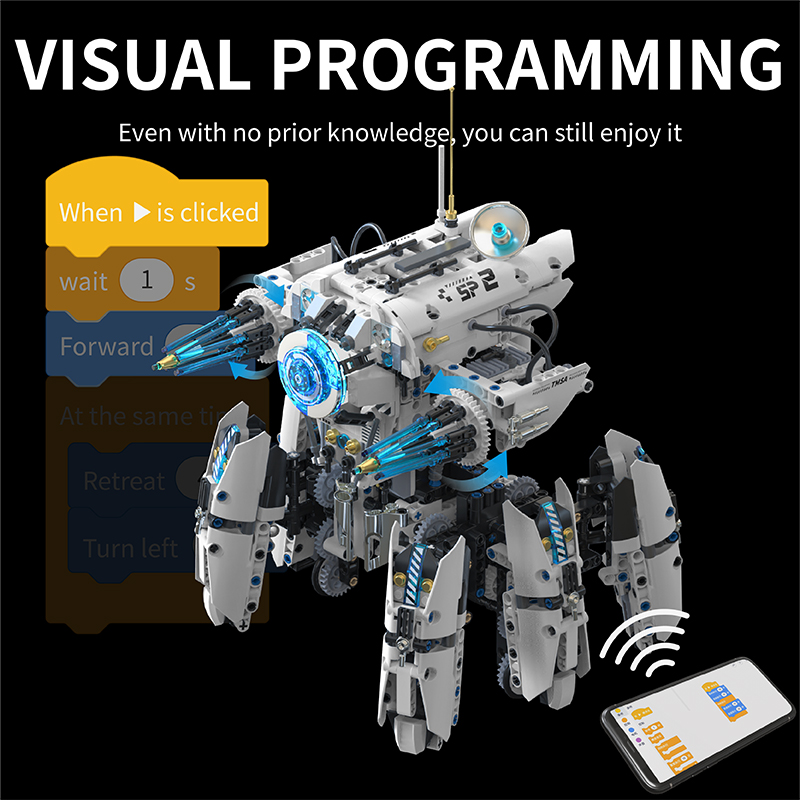 Robot Hexapod Pemrograman Tekn - Lego Set City ulasan dan harga