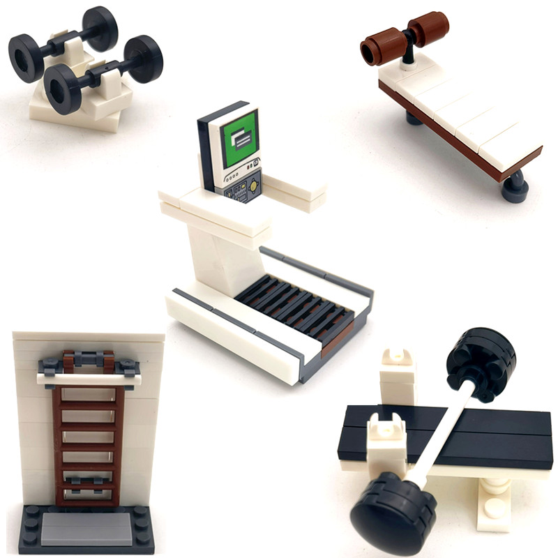 MOC Furnitur Bangunan Bata Blo - Lego Set City ulasan dan harga