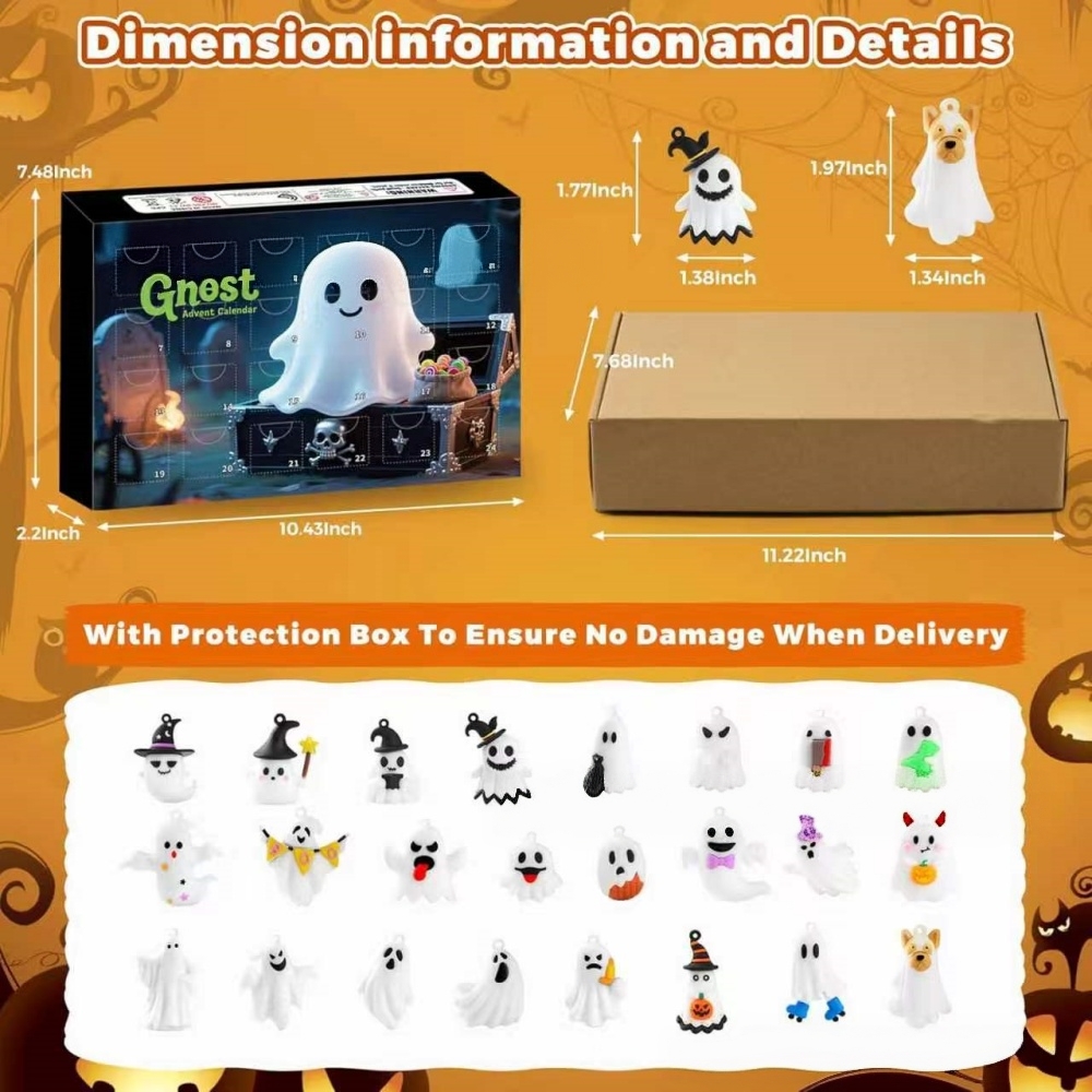 Kalender Advent Halloween 24 H - Advent Calendar Gift ulasan dan harga