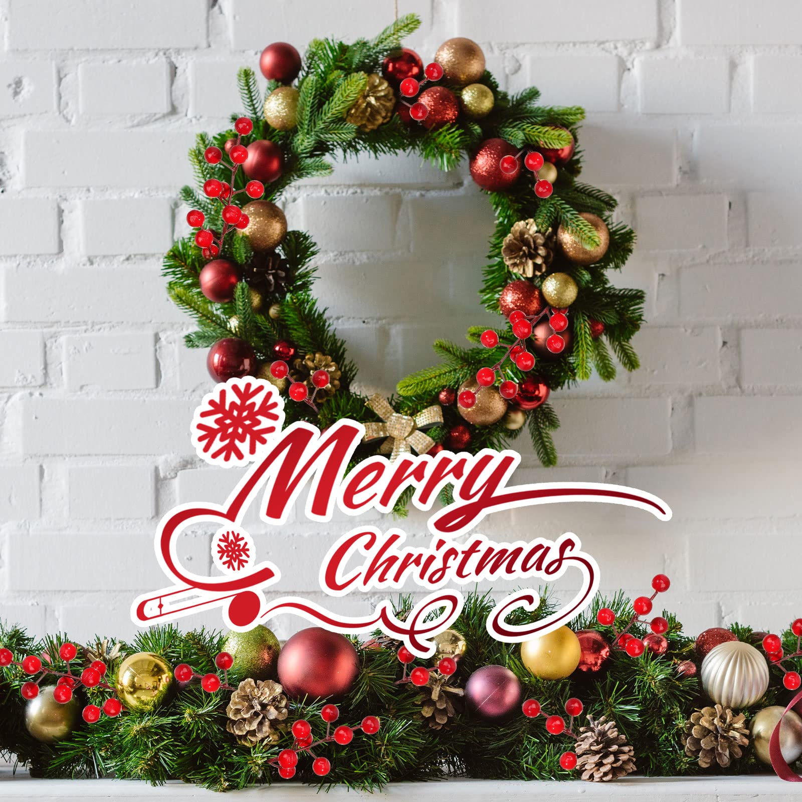 Ranting Pinus Buatan Tanaman P - Christmas Wreath Fake ulasan dan harga