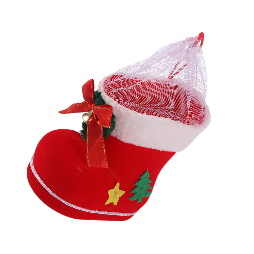 2Pcs Kantong Hadiah Natal Bent - Christmas Stocking Hanging ulasan dan harga