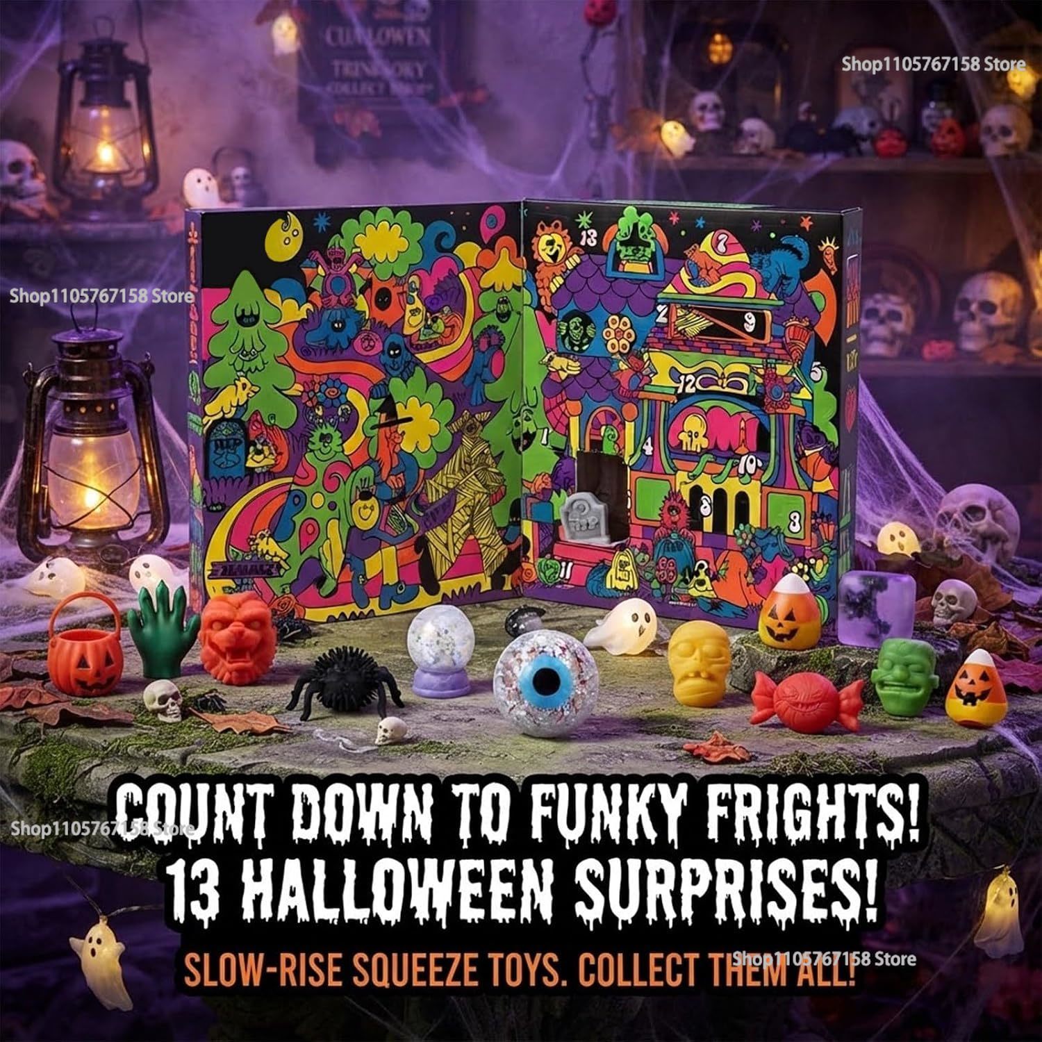 Kalender Advent Halloween, Kot - Advent Calendar Gift ulasan dan harga