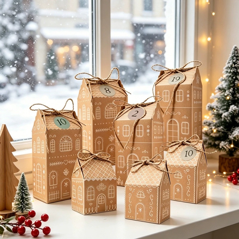 Kotak Hadiah Natal Kalender Ad - Advent Calendar Gift ulasan dan harga