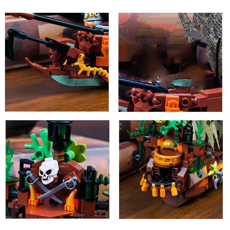 Blok Bangunan Kapal Bajak Laut - Lego Set Creator ulasan dan harga