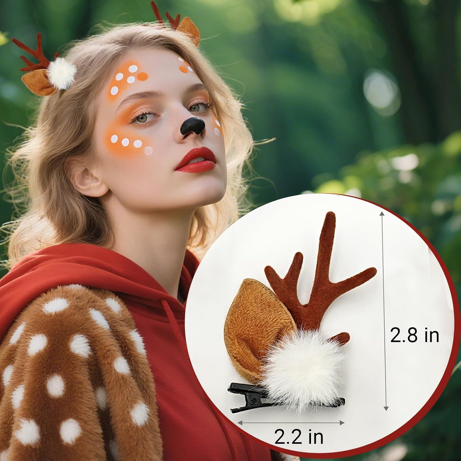 1/2 Pasang Ikat Kepala Tanduk  - Reindeer Antlers Headband ulasan dan harga